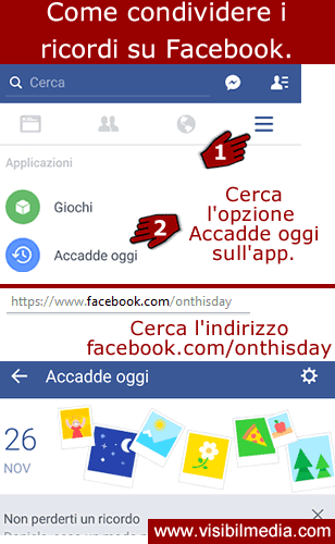 accadde oggi facebook