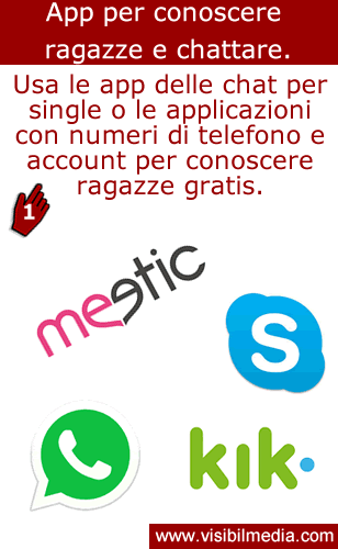 app per conoscere ragazze