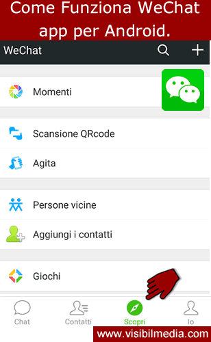 come funziona wechat