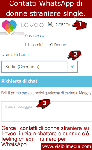 donne straniere single whatsapp