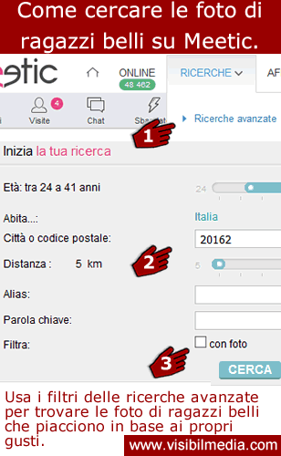 foto ragazzi su meetic