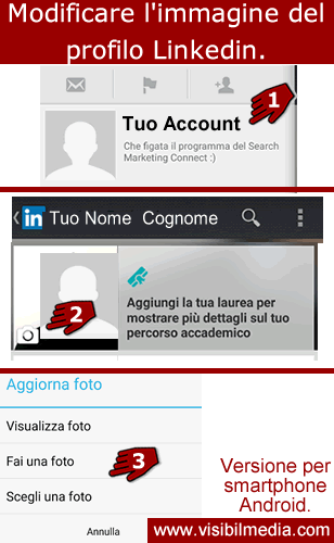 immagine profilo linkedin