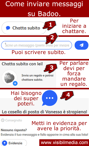 inviare messaggi badoo