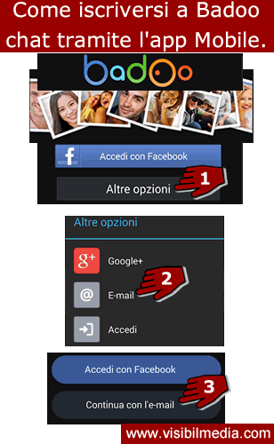iscriversi a badoo chat