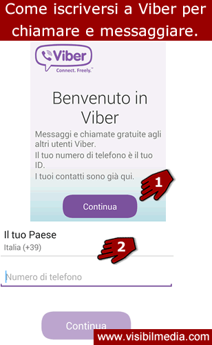 iscriversi a Viber