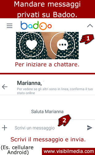 messaggi privati badoo