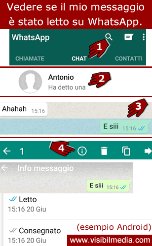 messaggio letto whatsapp