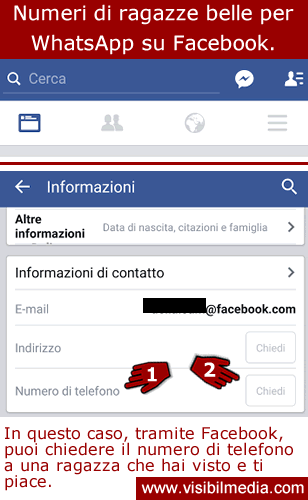 numeri ragazze belle whatsapp