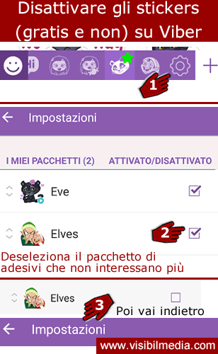 adesivi viber gratis