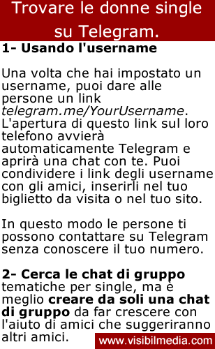 telegram donne single