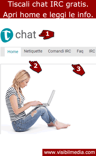 tiscali chat irc gratis