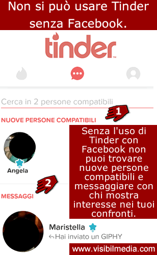 usare tinder senza facebook