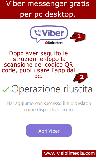 viber messenger gratis per desktop